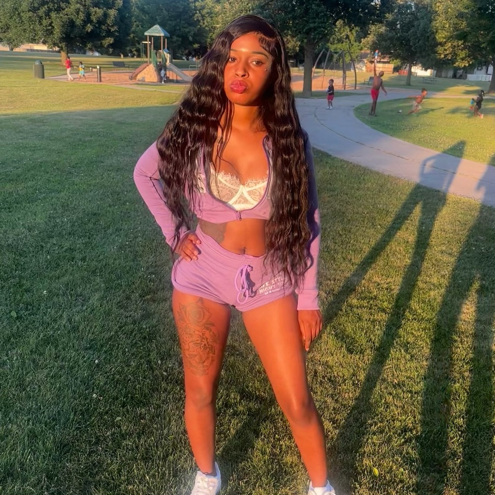 WOCKSTAR pretty purple 2 piece set